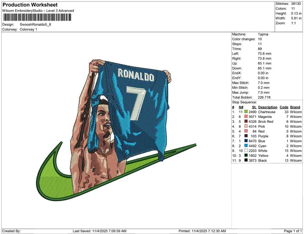 Swoosh Ronaldo