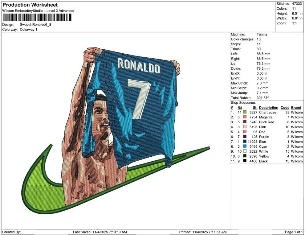Swoosh Ronaldo