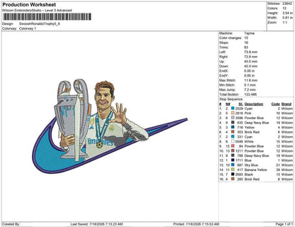 Swoosh Ronaldo Trophy