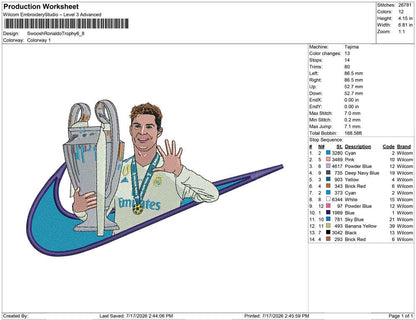 Swoosh Ronaldo Trophy