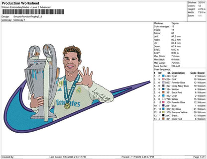 Swoosh Ronaldo Trophy