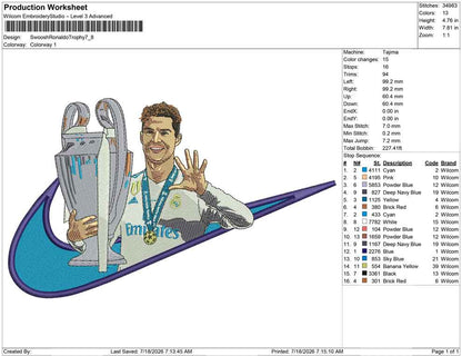 Swoosh Ronaldo Trophy