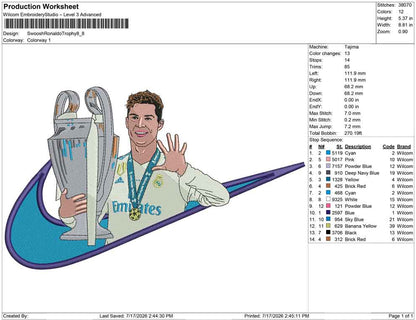 Swoosh Ronaldo Trophy