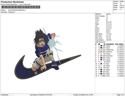 Swoosh Sasuke Lighting
