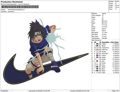 Swoosh Sasuke Lighting