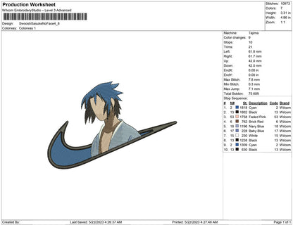 Swoosh Sasuke no face