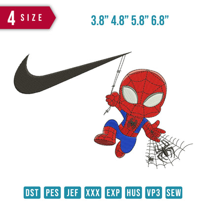 Swoosh Spider Chibi Jump