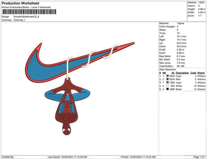 Swoosh-Spiderman