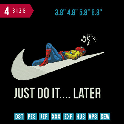 Swoosh Spiderman Sleep