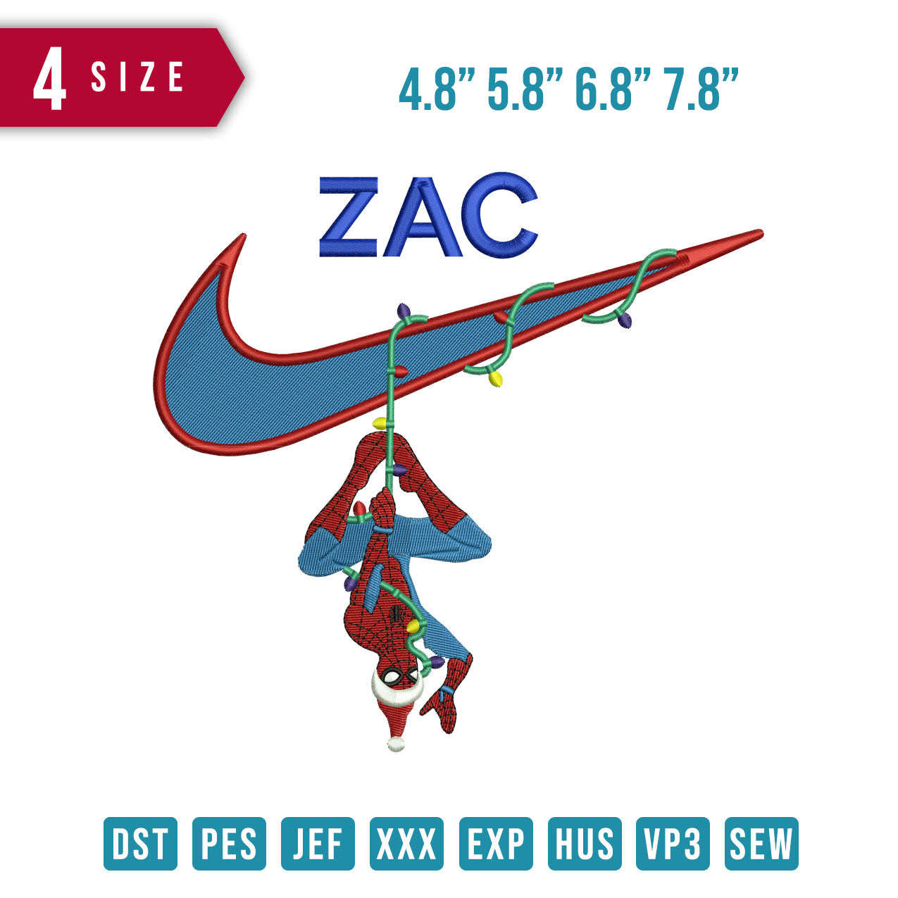 Swoosh Spiderman X mas