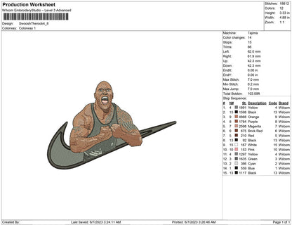 Swoosh The Rock