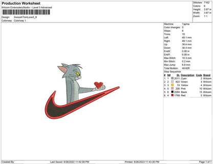 Swoosh Tom Love