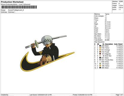 Swoosh Trafalgar Law