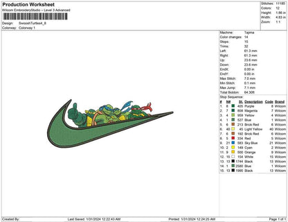 Swoosh Turtles
