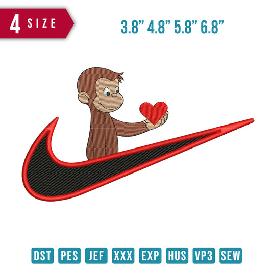 Swoosh Curious George