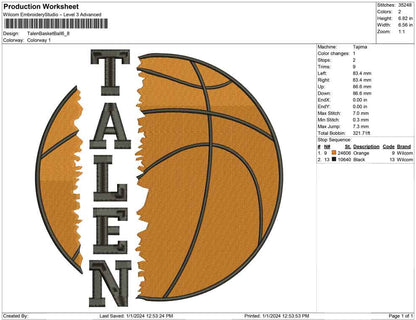 Talen Basketball