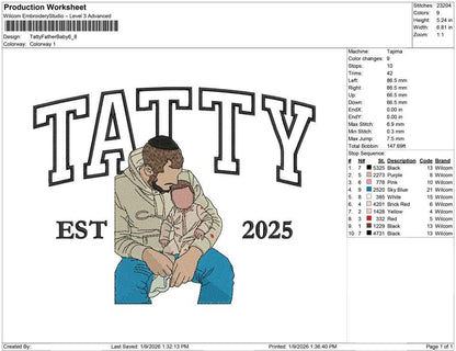 Tatty Father Baby