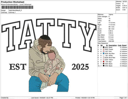 Tatty Father Baby