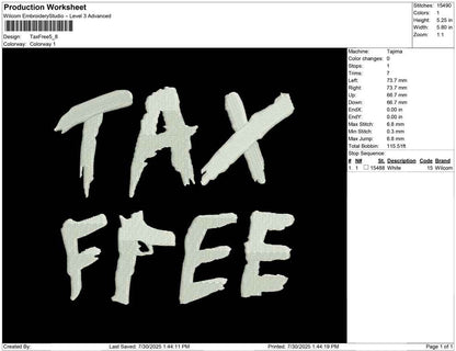 Tax Free