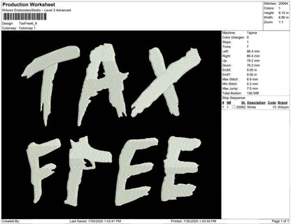 Tax Free