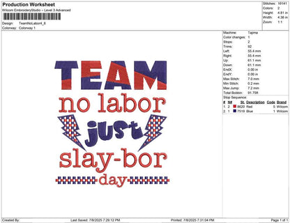 Team No Labor