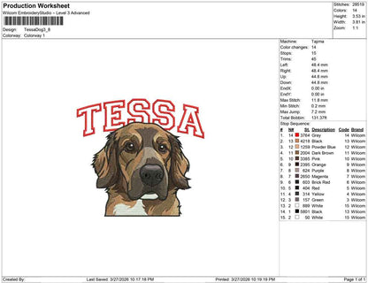 Tessa Dog