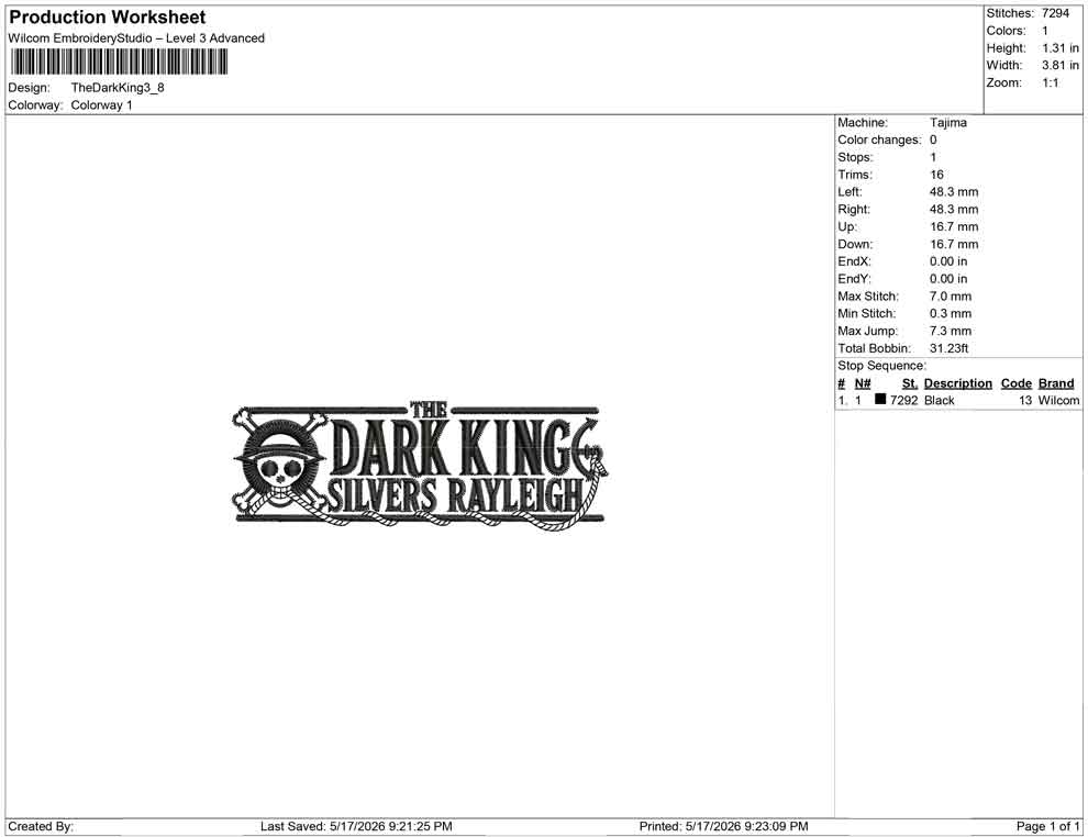 The Dark King