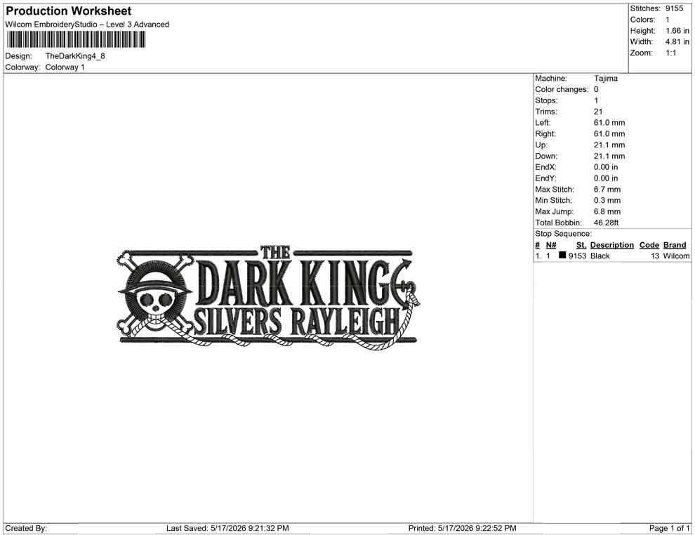 The Dark King