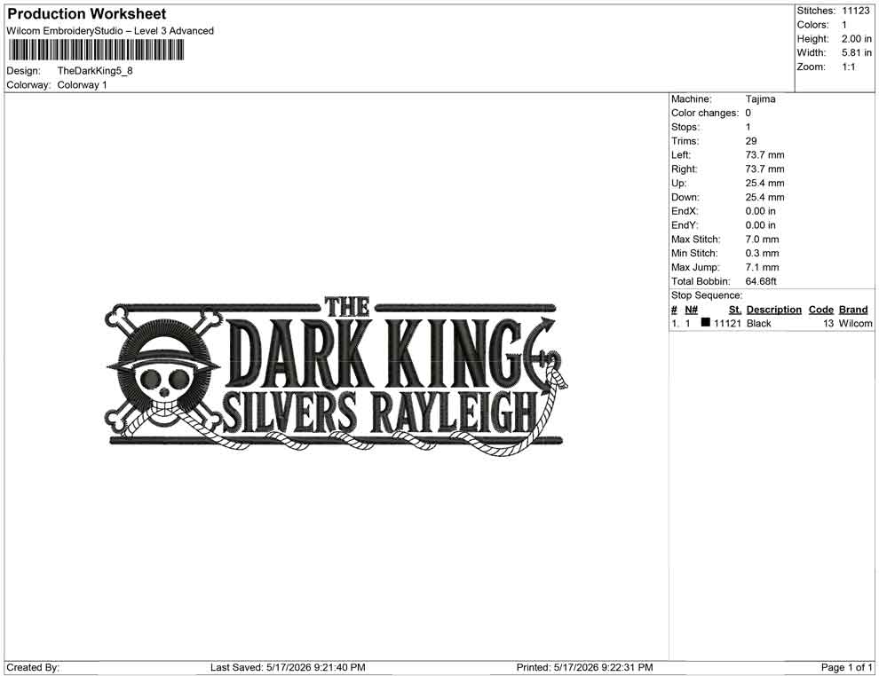 The Dark King