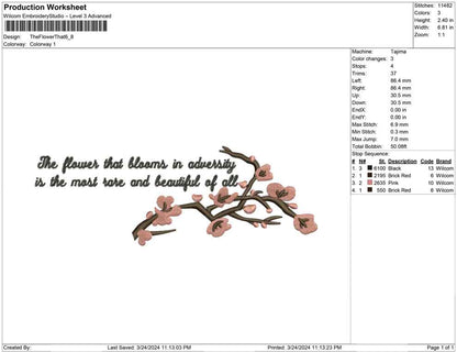 The Flower That