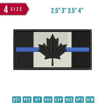 Thin Blue Line Flag