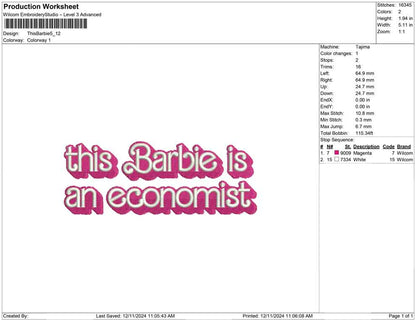 This Barbie