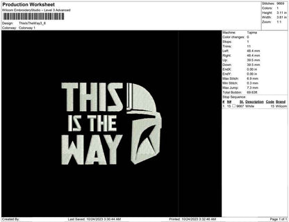 This is the way