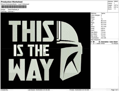 This is the way