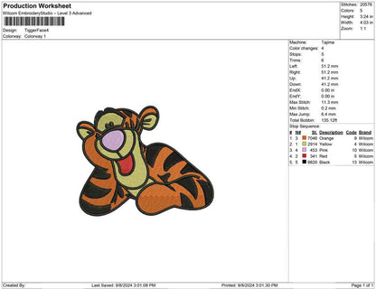 Tigger Face