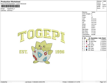 Togepi Est