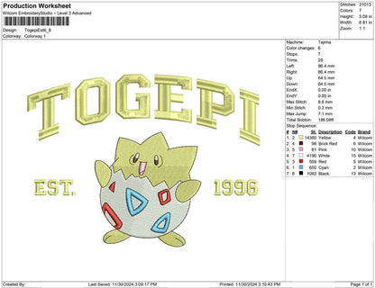 Togepi Est
