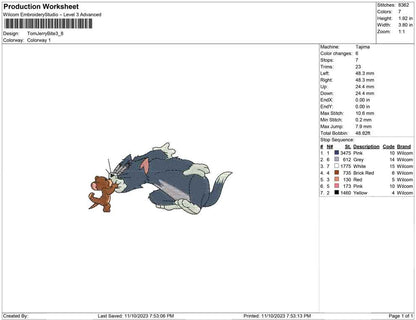 Tom and jerry bite