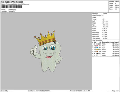 Tooth king