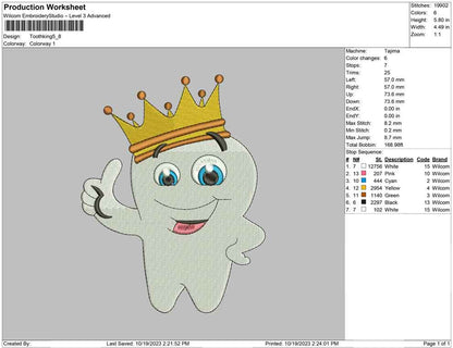 Tooth king