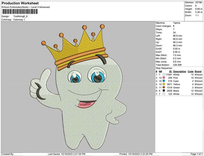 Tooth king
