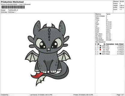 Toothless B