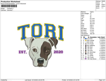 Tori Dog