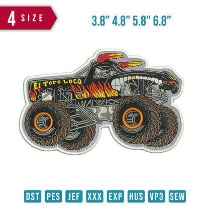 Toro Loco Cartoy Patch