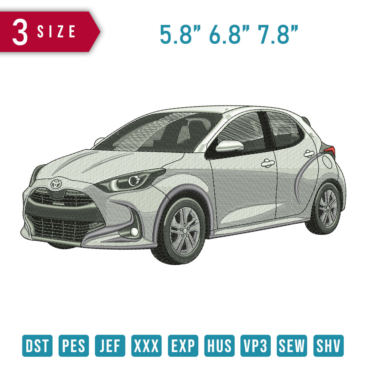 Toyota Yaris White
