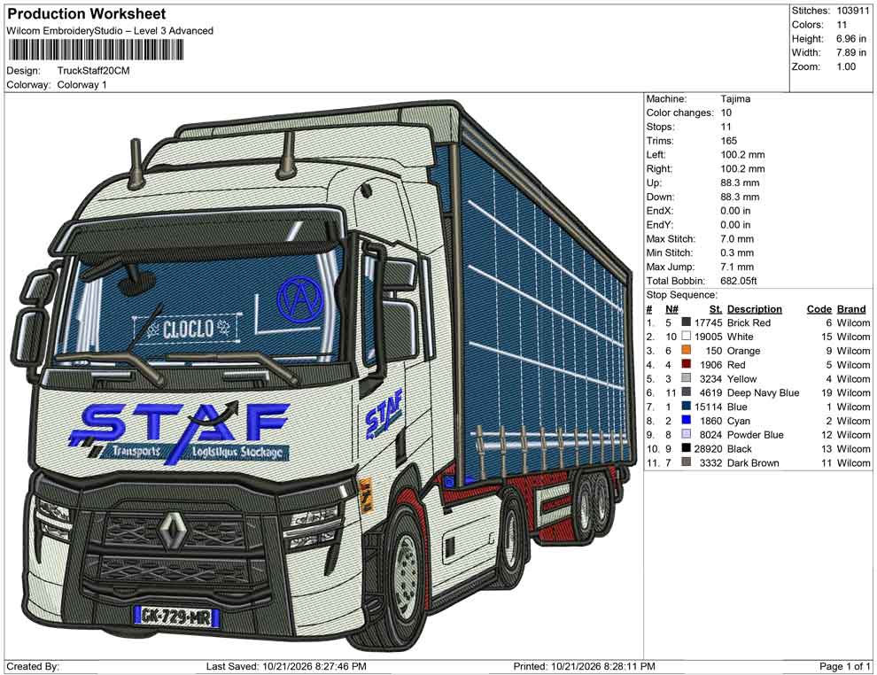 Truck Staff