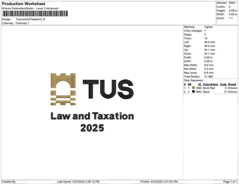 Tus Law And Taxation