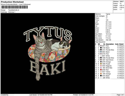 Tytus Baki Cat