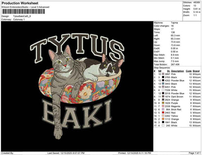 Tytus Baki Cat