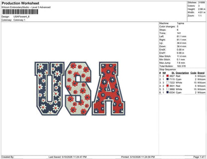 USA Flower
